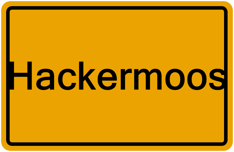 Handelsregisterauszug Hackermoos