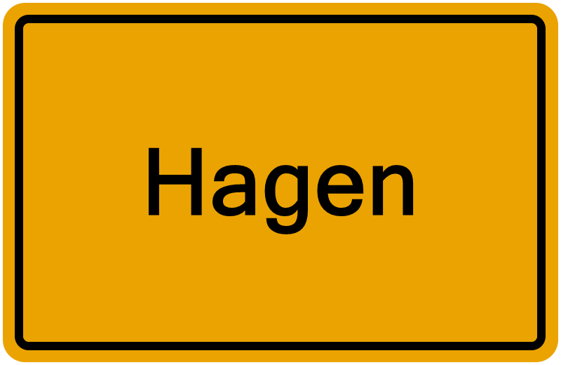 Handelsregisterauszug Hagen
