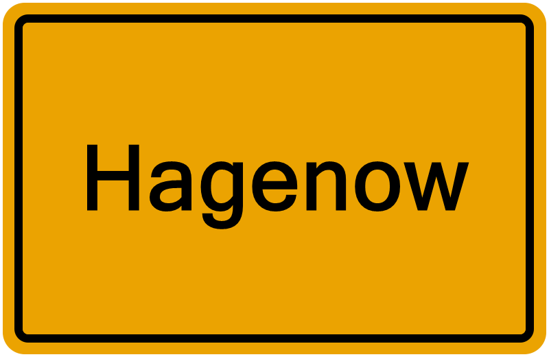 Handelsregisterauszug Hagenow
