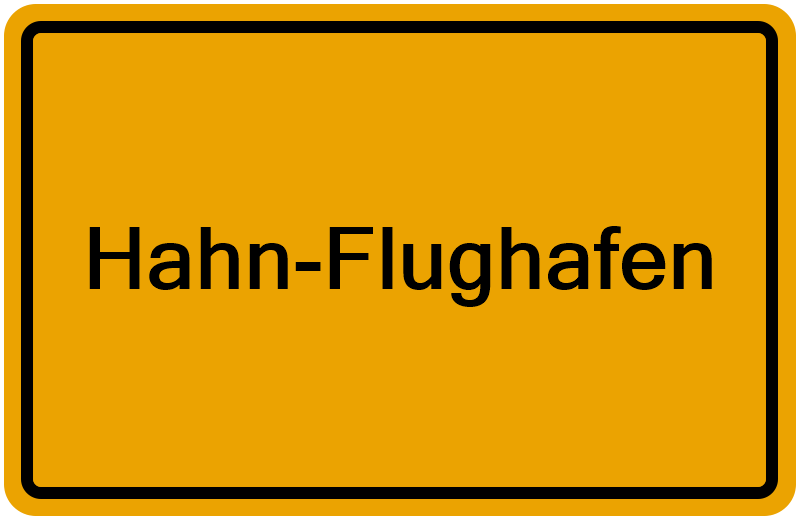 Handelsregisterauszug Hahn-Flughafen