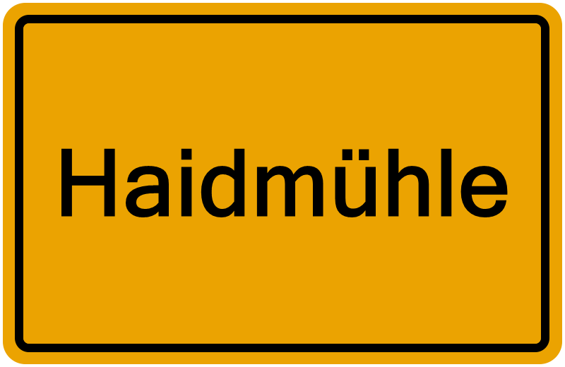 Handelsregisterauszug Haidmühle