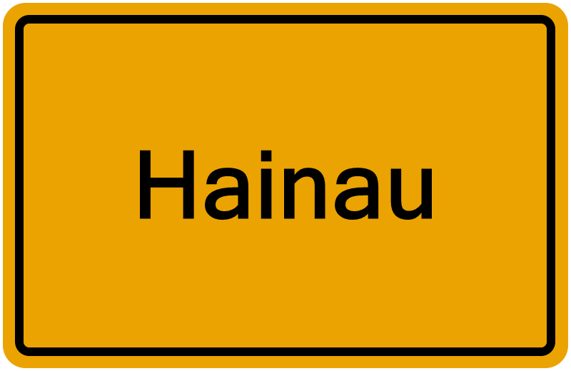 Handelsregisterauszug Hainau