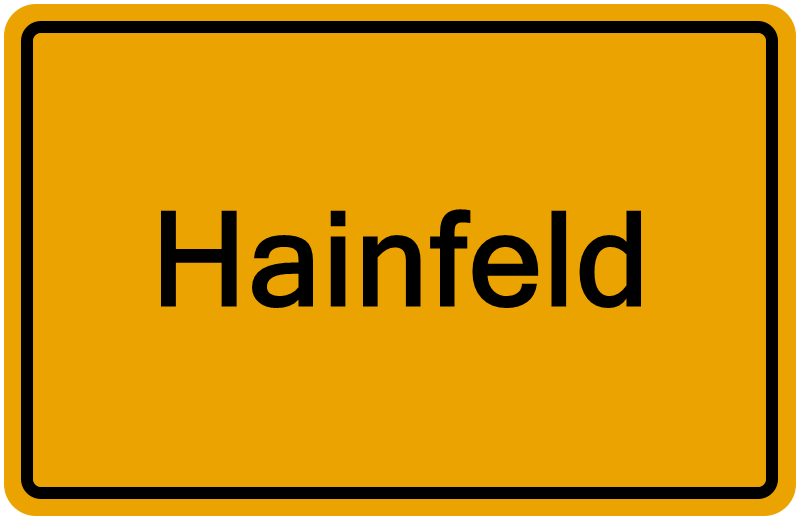 Handelsregisterauszug Hainfeld