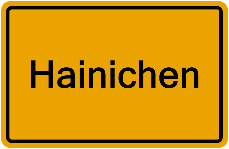 Handelsregisterauszug Hainichen