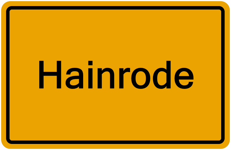 Handelsregisterauszug Hainrode