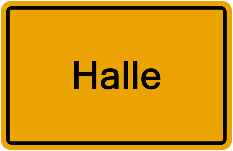Handelsregisterauszug Halle