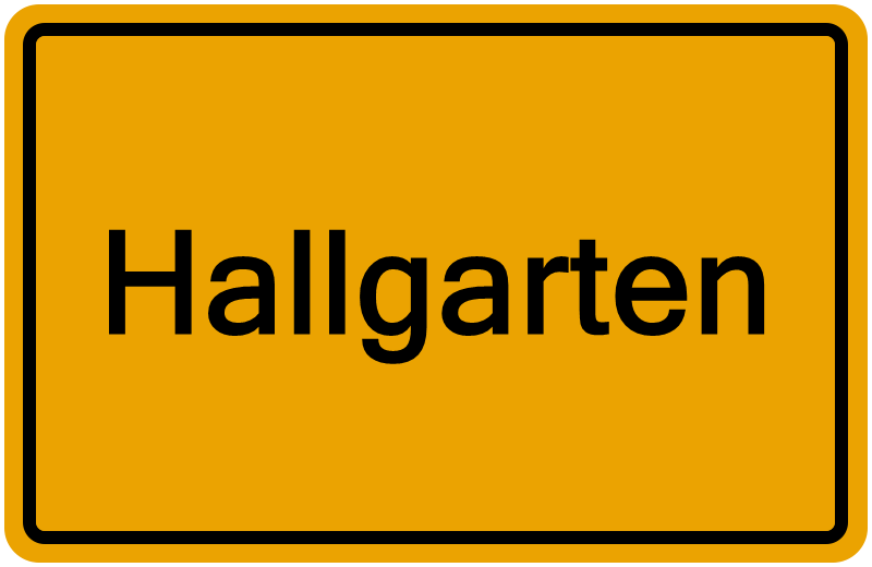Handelsregisterauszug Hallgarten