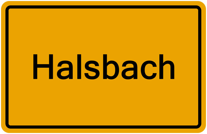 Handelsregisterauszug Halsbach