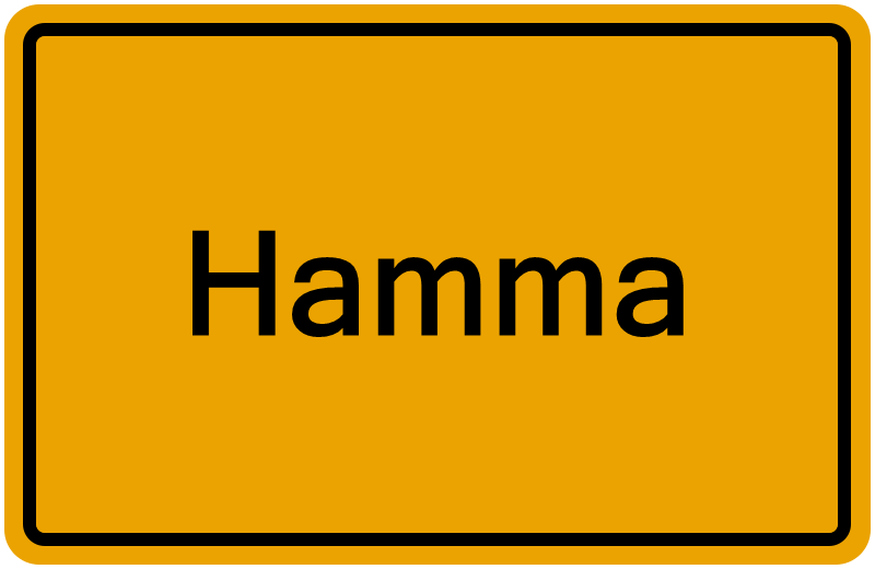Handelsregisterauszug Hamma
