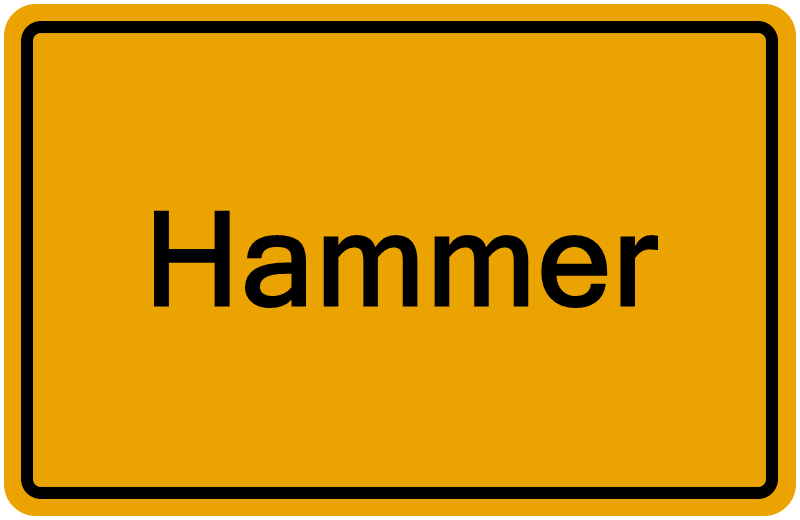 Handelsregisterauszug Hammer