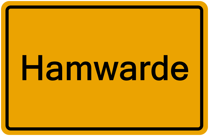 Handelsregisterauszug Hamwarde