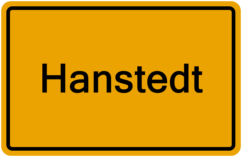 Handelsregisterauszug Hanstedt