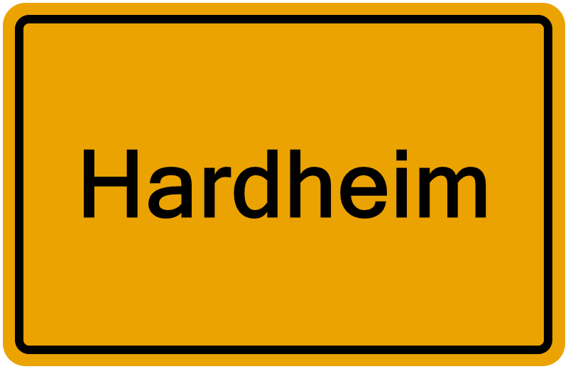Handelsregisterauszug Hardheim