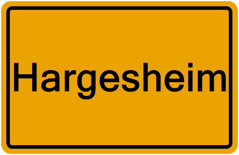 Handelsregisterauszug Hargesheim