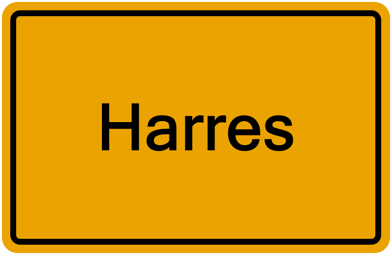 Handelsregisterauszug Harres