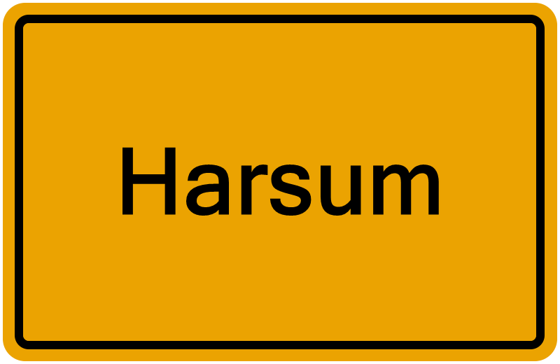 Handelsregisterauszug Harsum