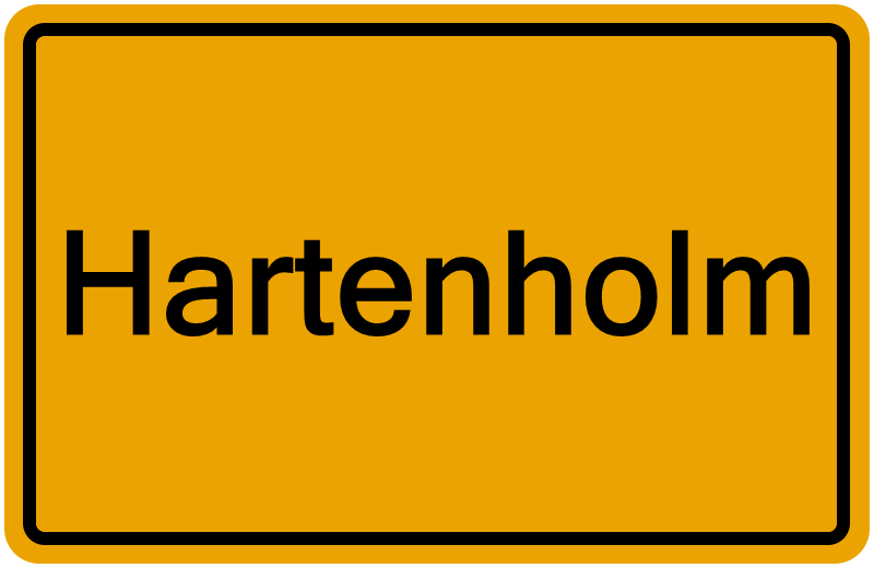 Handelsregisterauszug Hartenholm