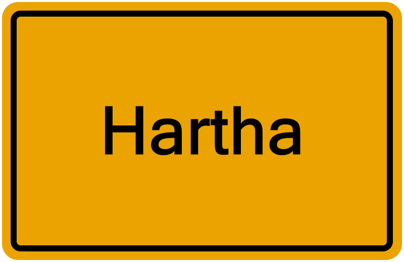 Handelsregisterauszug Hartha
