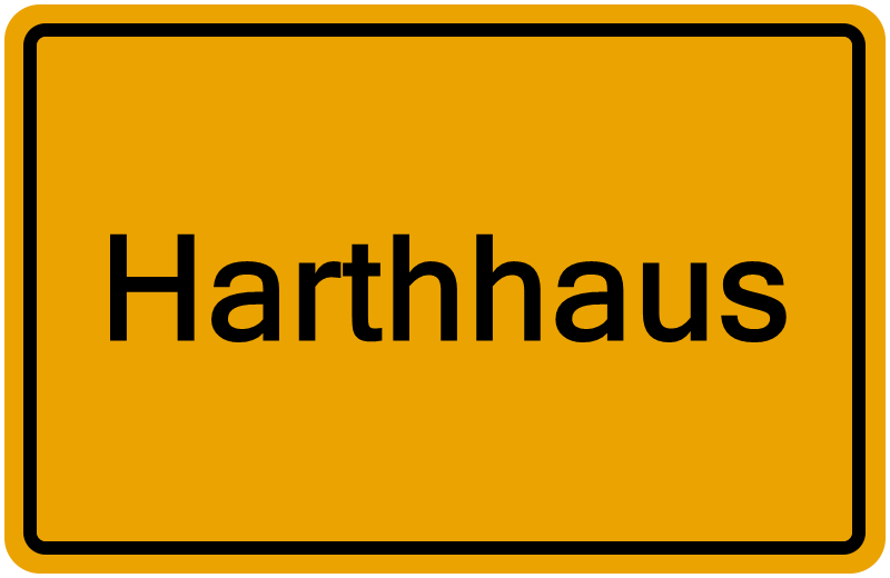 Handelsregisterauszug Harthhaus