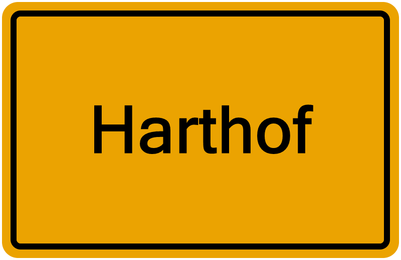 Handelsregisterauszug Harthof