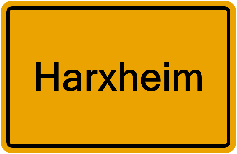 Handelsregisterauszug Harxheim