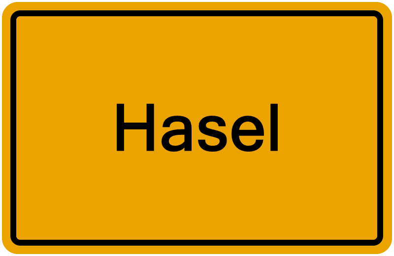 Handelsregisterauszug Hasel