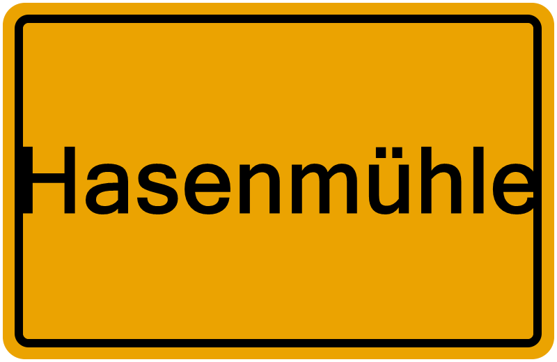 Handelsregisterauszug Hasenmühle