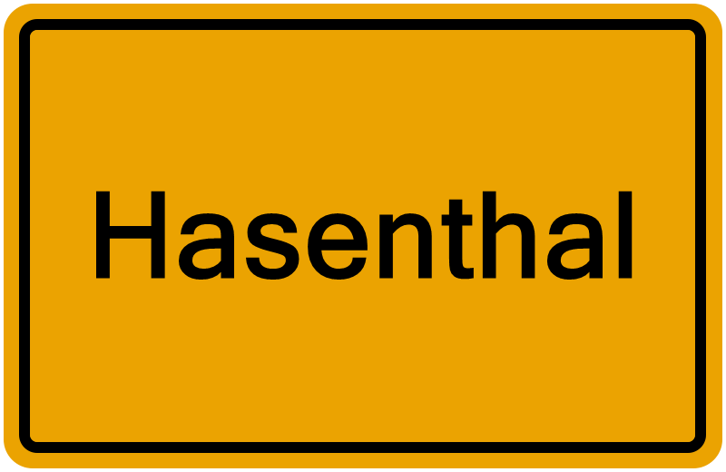 Handelsregisterauszug Hasenthal