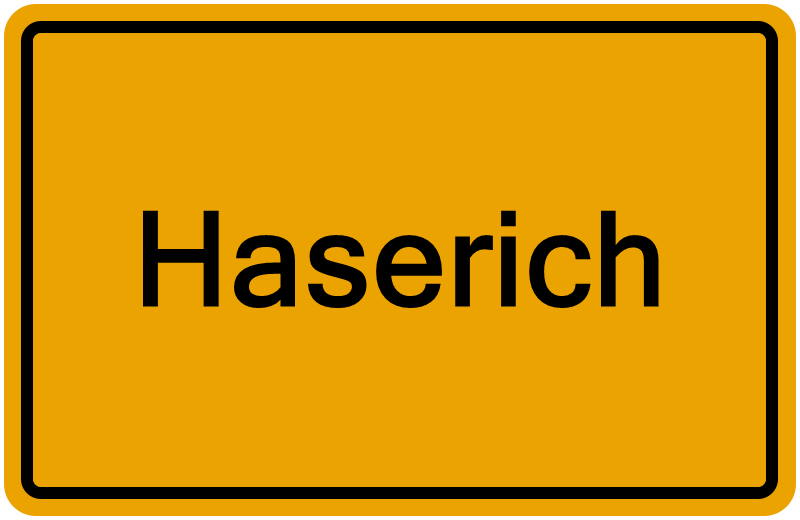 Handelsregisterauszug Haserich