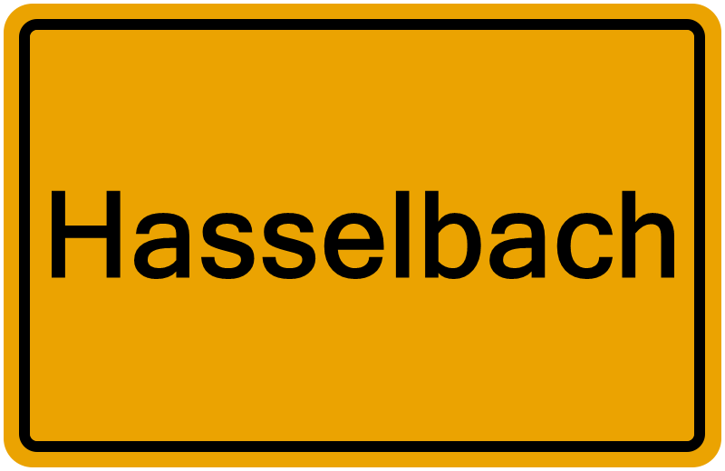 Handelsregisterauszug Hasselbach