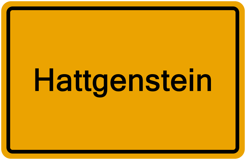 Handelsregisterauszug Hattgenstein