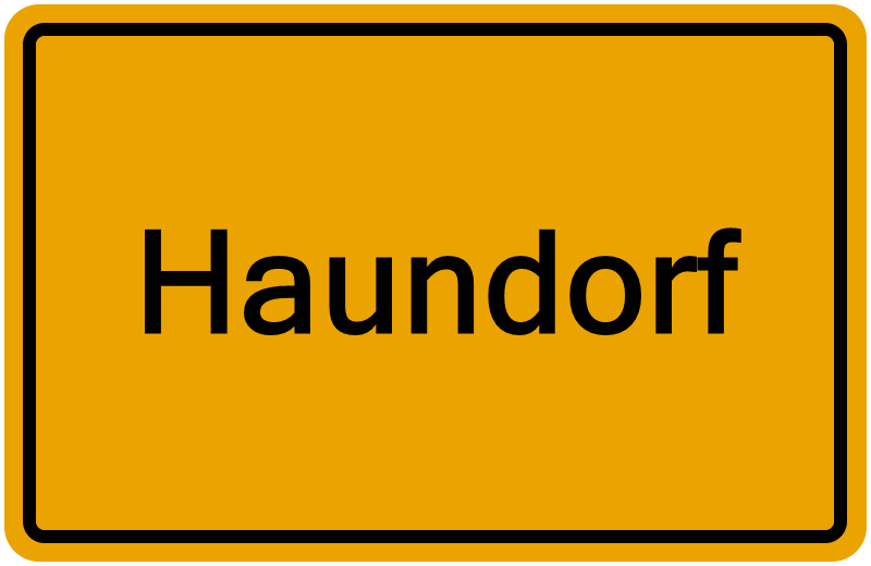Handelsregisterauszug Haundorf