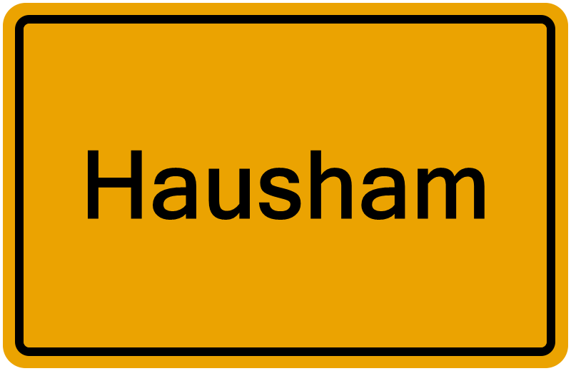 Handelsregisterauszug Hausham