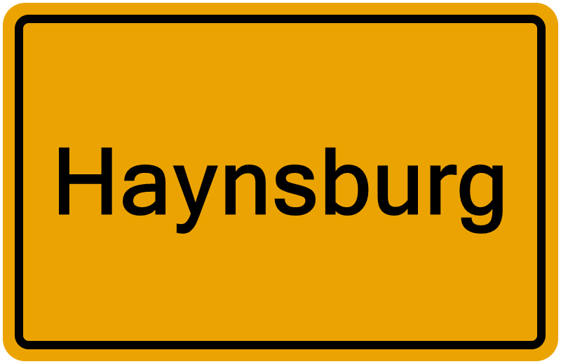 Handelsregisterauszug Haynsburg