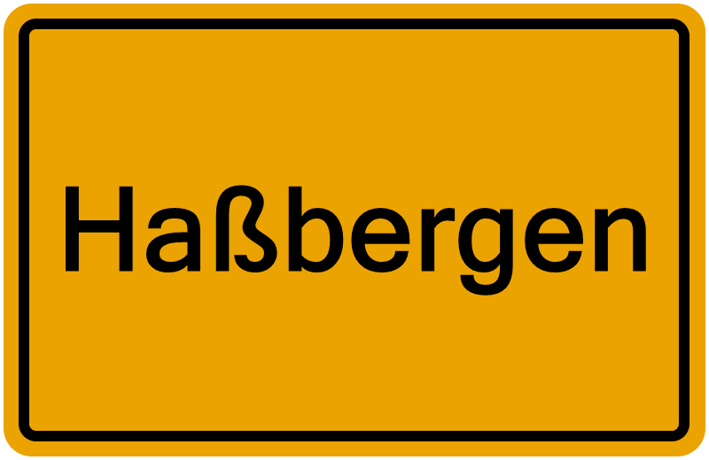 Handelsregisterauszug Haßbergen