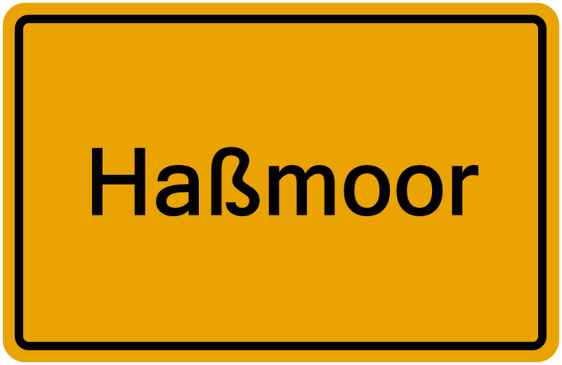 Handelsregisterauszug Haßmoor