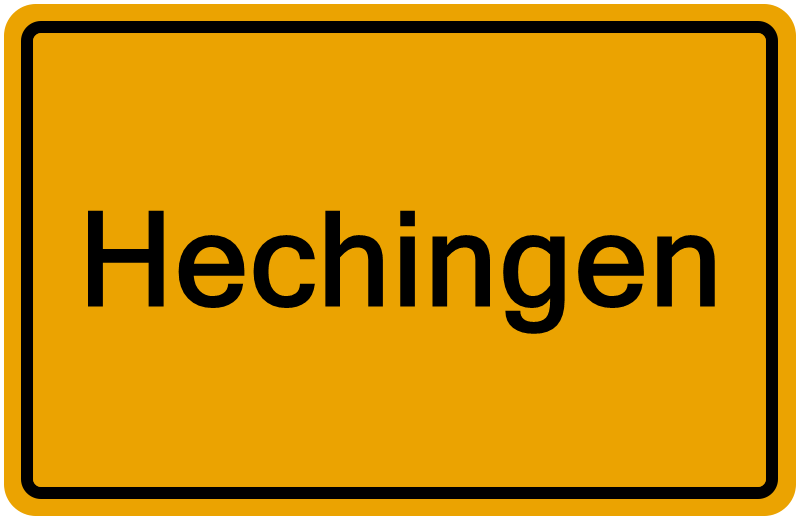 Handelsregisterauszug Hechingen