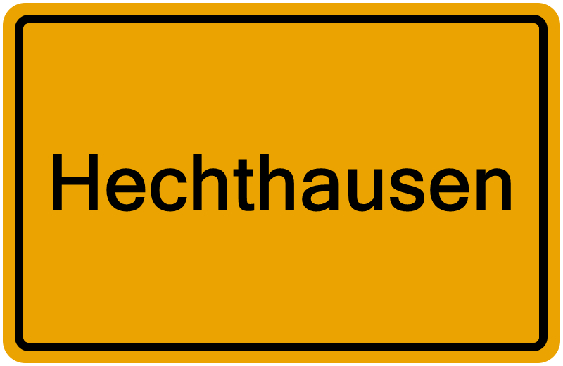 Handelsregisterauszug Hechthausen