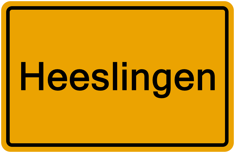 Handelsregisterauszug Heeslingen