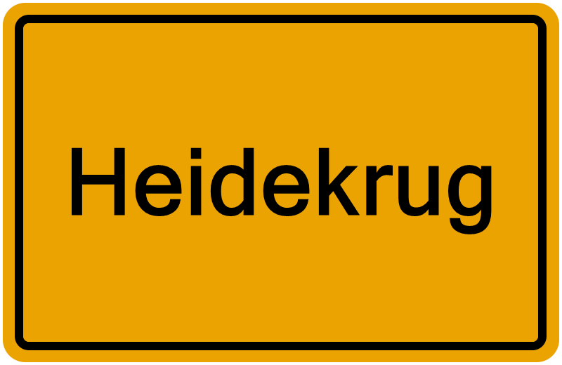 Handelsregisterauszug Heidekrug