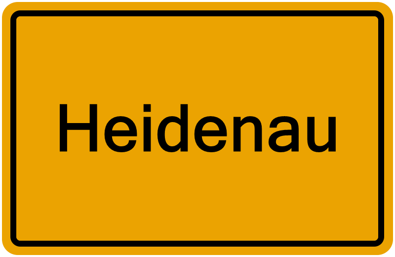 Handelsregisterauszug Heidenau