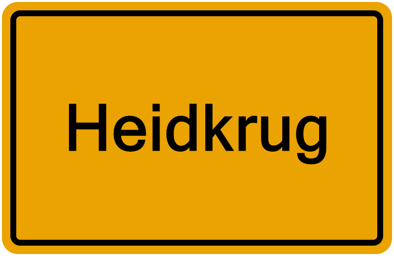 Handelsregisterauszug Heidkrug