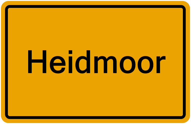 Handelsregisterauszug Heidmoor