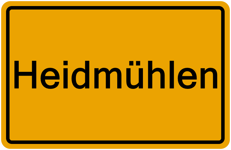 Handelsregisterauszug Heidmühlen