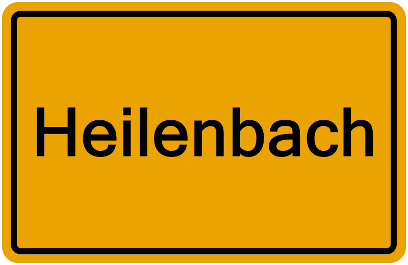 Handelsregisterauszug Heilenbach