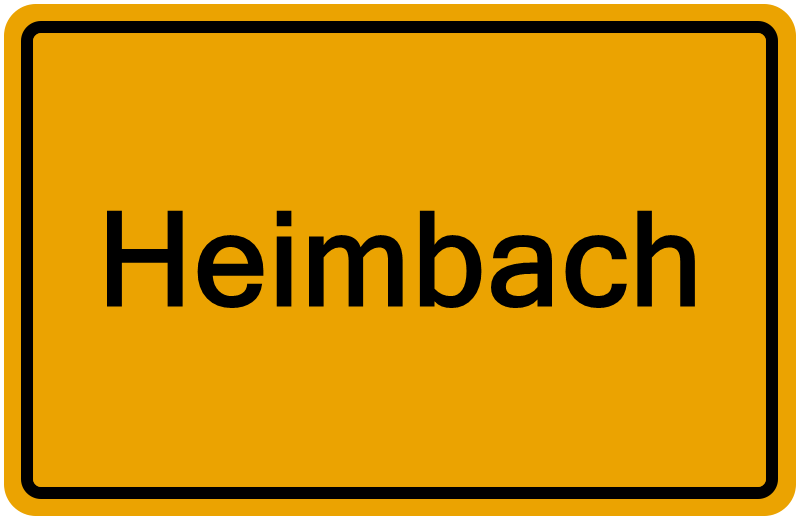 Handelsregisterauszug Heimbach
