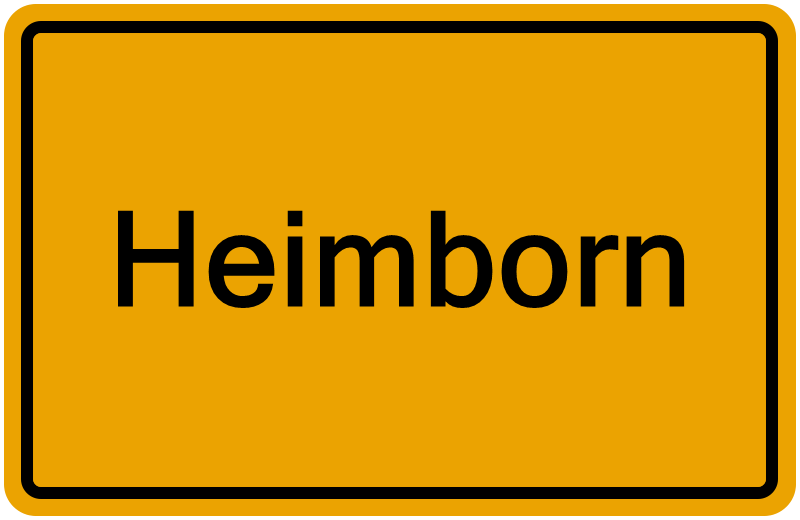 Handelsregisterauszug Heimborn