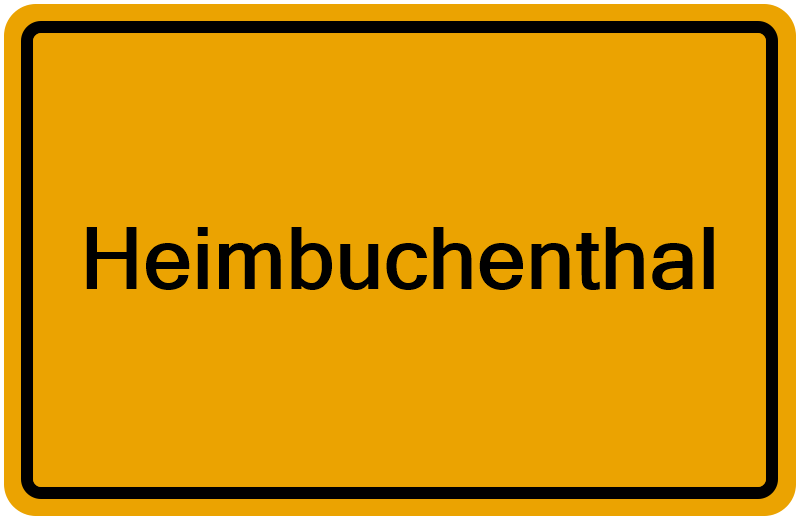 Handelsregisterauszug Heimbuchenthal