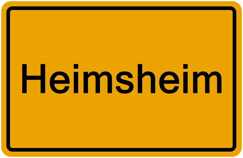 Handelsregisterauszug Heimsheim