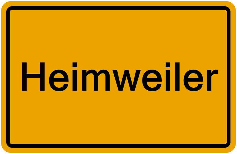 Handelsregisterauszug Heimweiler